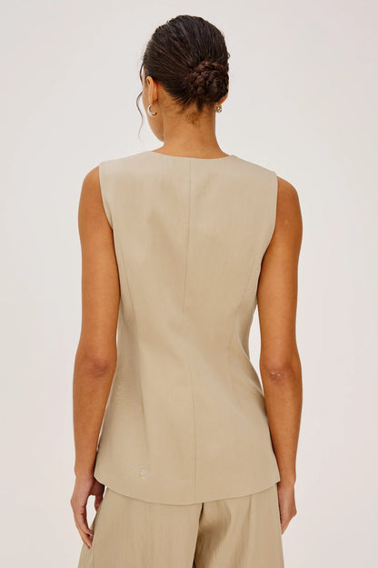 Rails |  Le gilet sans manches ''Mylah'' - Amande