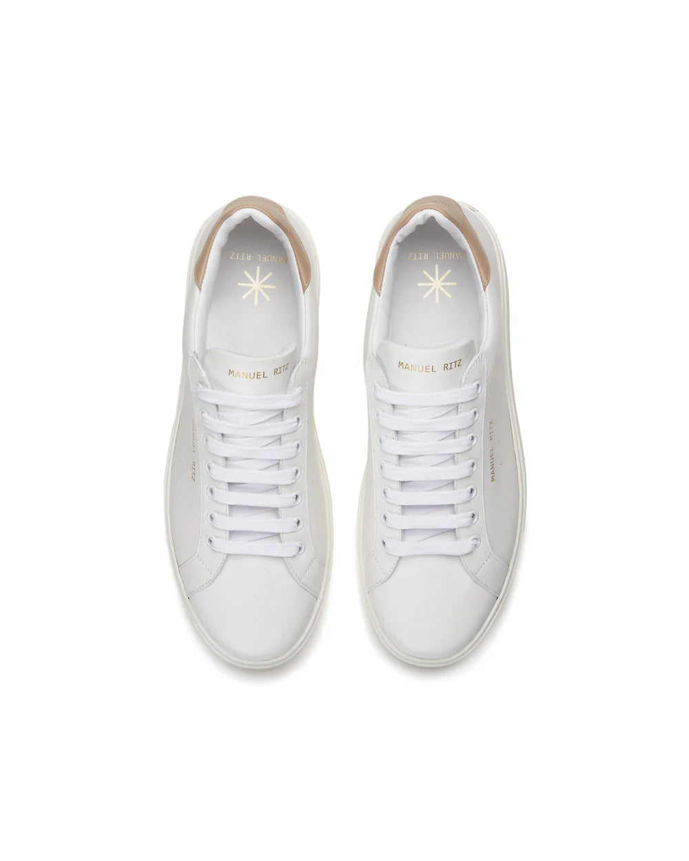 Manuel Ritz | Baskets en cuir "Scarpe" - Beige