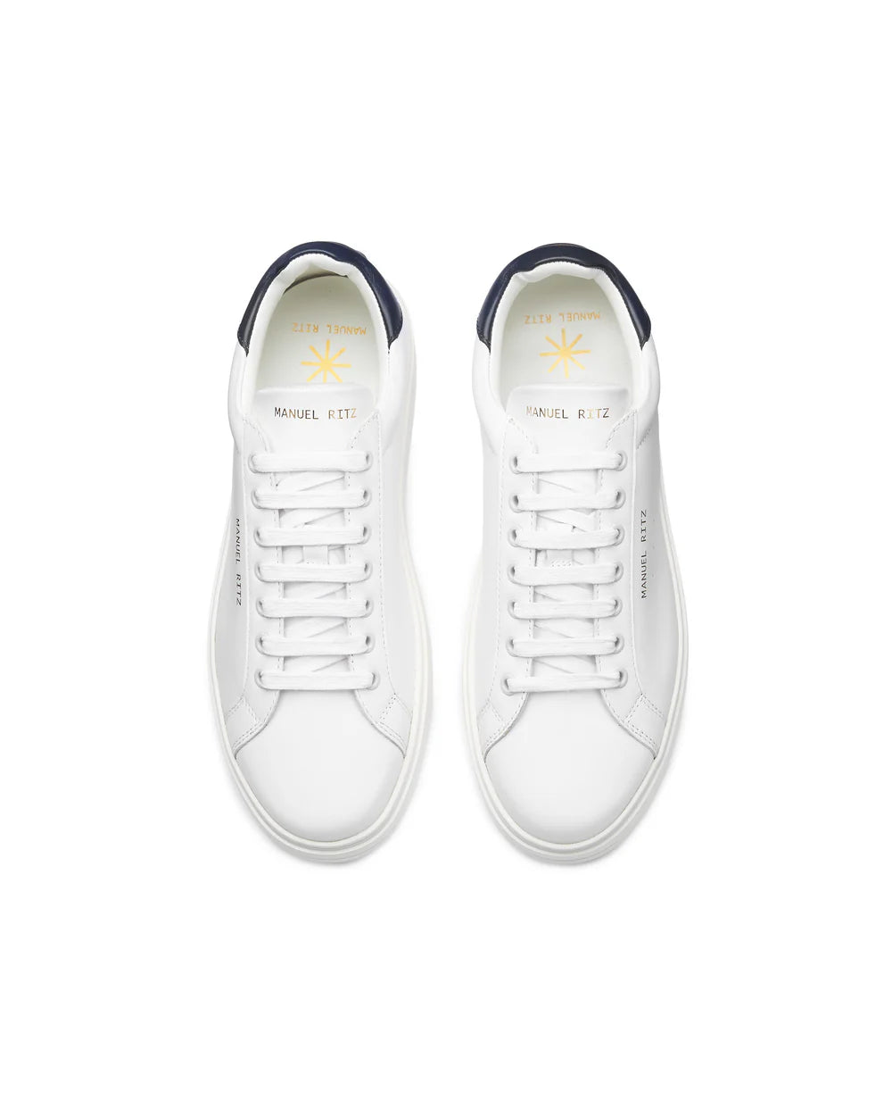 Manuel Ritz | Baskets en cuir "Scarpe" - Bleu