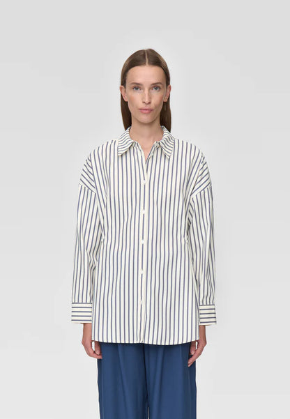 MINIMUM | Chemise 'Marley' | À Rayure Bleu