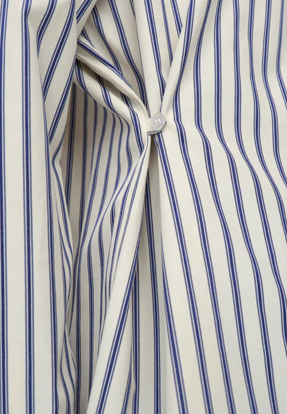 MINIMUM | Chemise 'Marley' | À Rayure Bleu