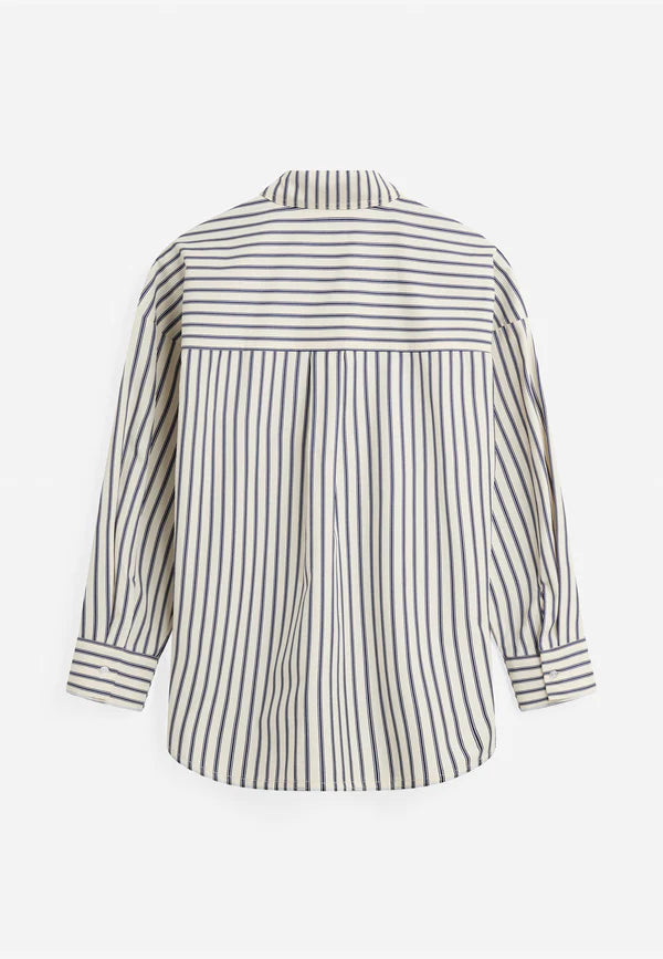 MINIMUM | Chemise 'Marley' | À Rayure Bleu