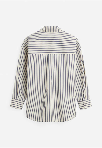 MINIMUM | Chemise 'Marley' | À Rayure Bleu