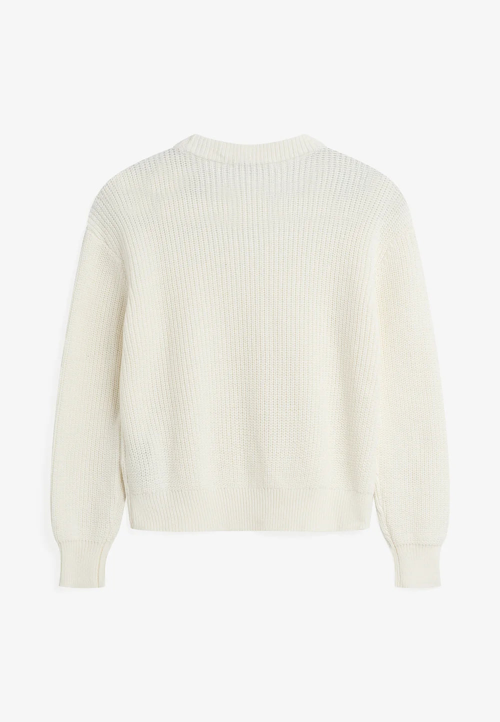 MINIMUM | Pull en cotton 'Mikala' | Blanc cassé