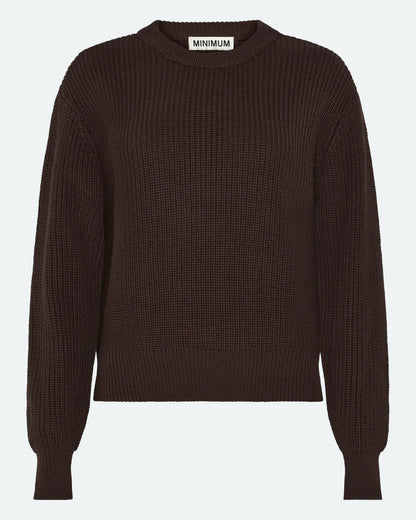 Minimum | Pull "Mikala" - Marron
