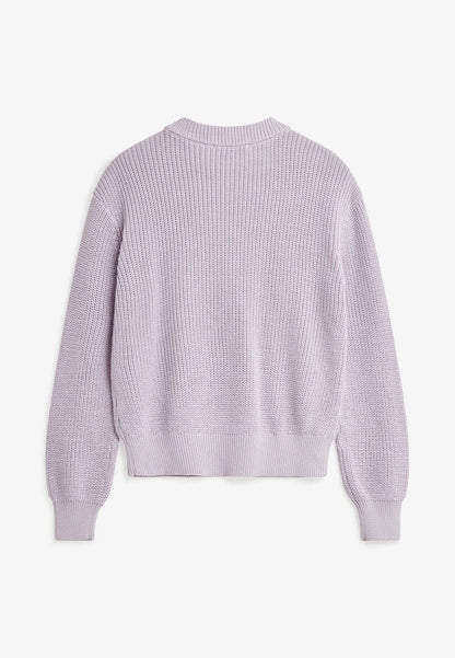 MINIMUM | Pull en cotton 'Mikala' | Mauve