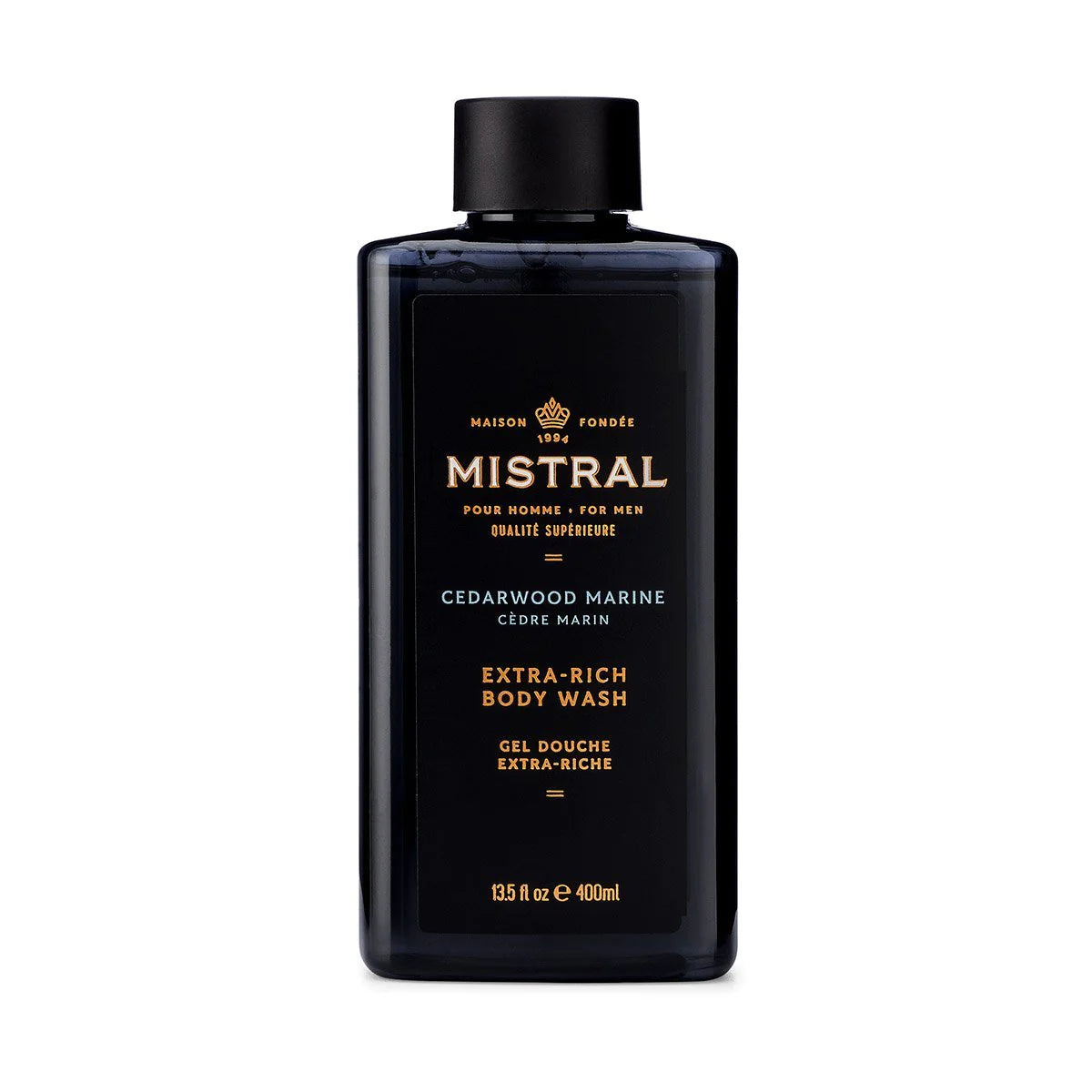 Mistral - Gel douche extra-riche - Cedre marin