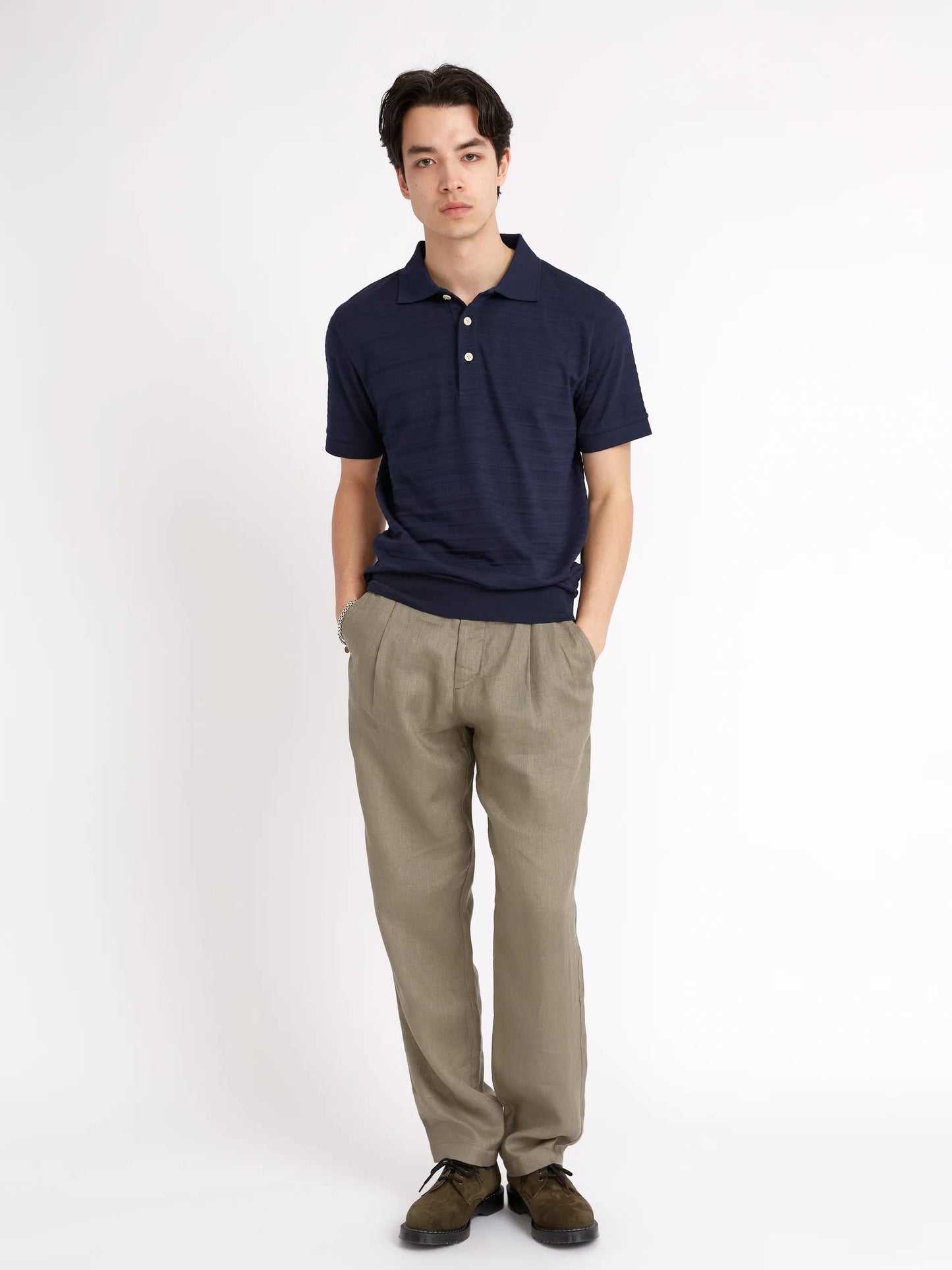 Oliver Spencer | Polo "Glendale" - Bleu marine