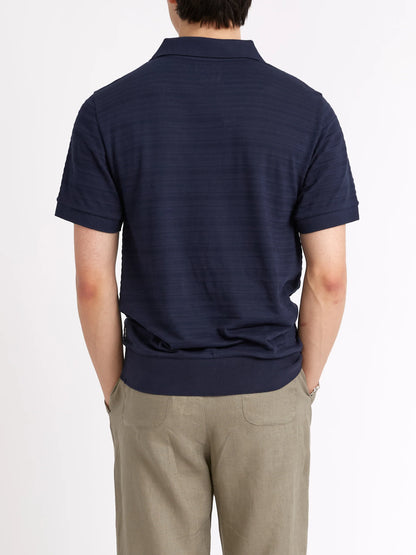 Oliver Spencer | Polo "Glendale" - Bleu marine