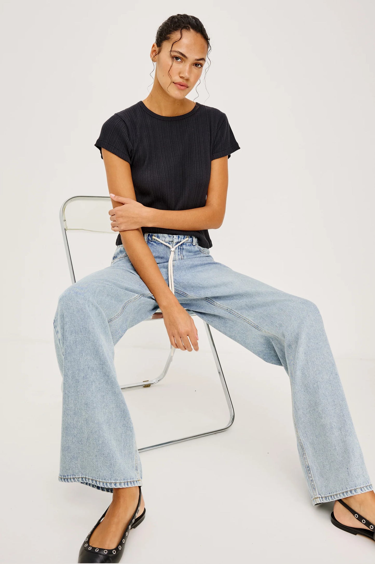 Rails | Pantalon à cordon ''Normandie'' - Bleu ensoleillé