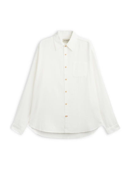 Oliver Spencer | Chemise texturé "New York Special" - Blanc cassé