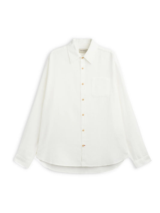 Oliver Spencer | Chemise texturé "New York Special" - Blanc cassé