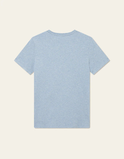 Les Deux | T-shirt "Nørregaard" - Bleu/Multi
