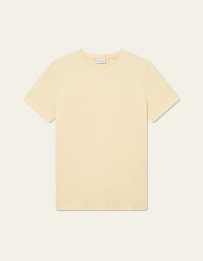 Les Deux | T-shirt " Nørregaard"  - Jaune pâle