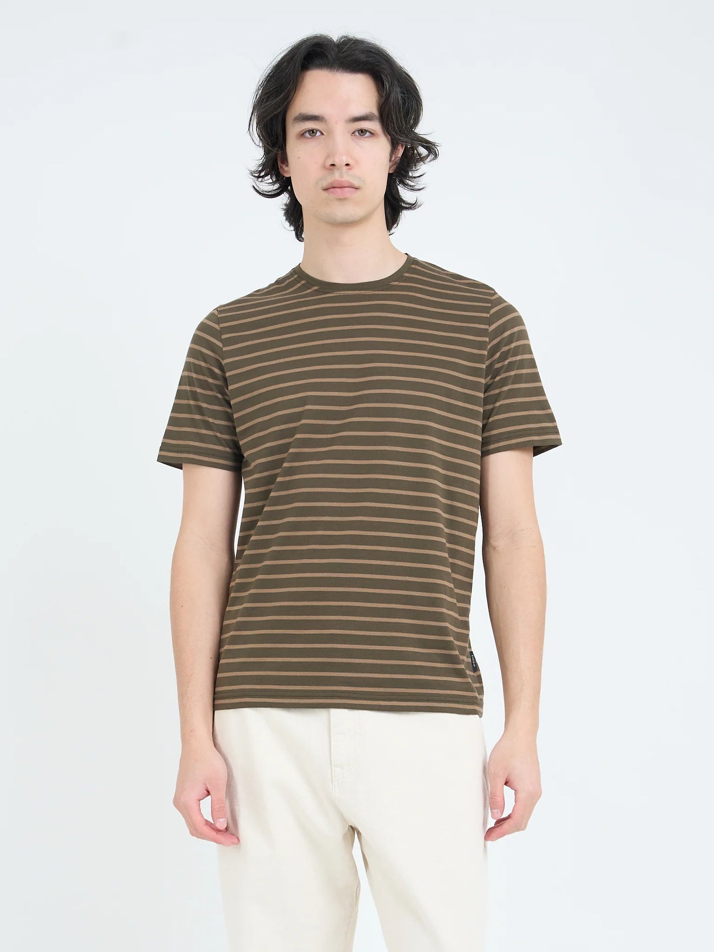 Oliver Spencer | T-shirt rayé "Conduit" - Brun
