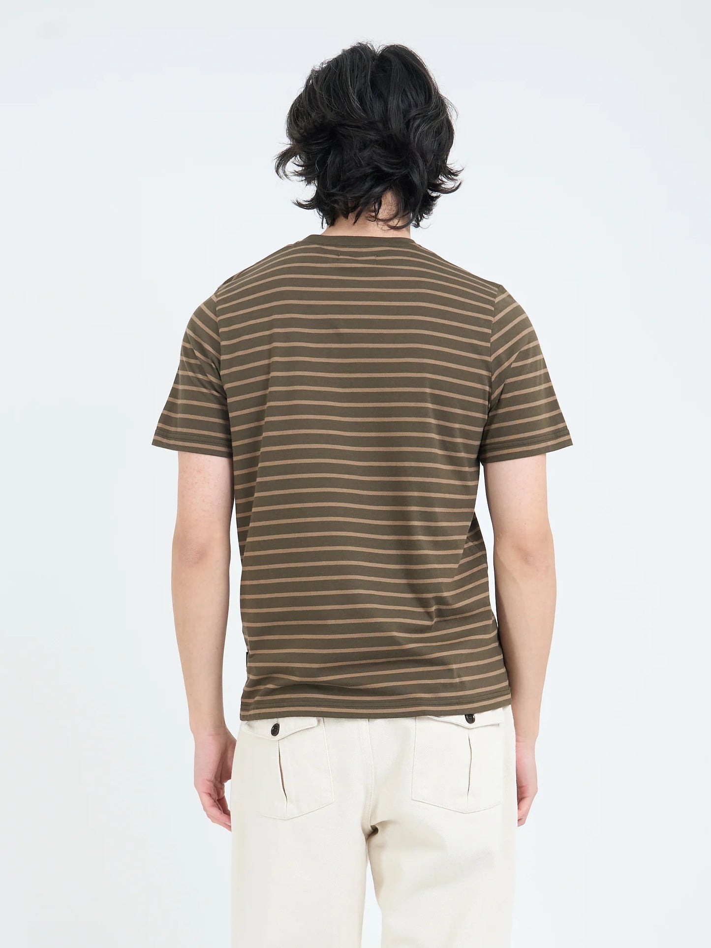 Oliver Spencer | T-shirt rayé "Conduit" - Brun
