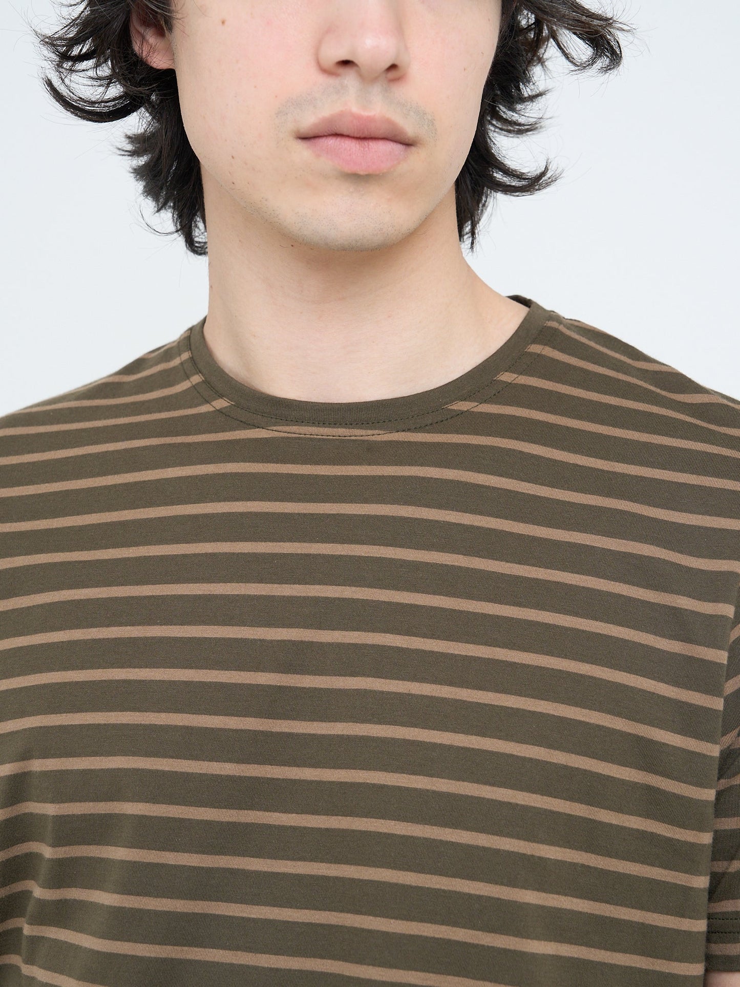 Oliver Spencer | T-shirt rayé "Conduit" - Brun