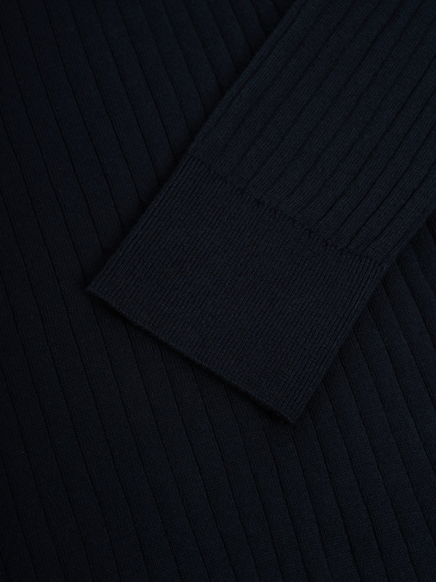 Oliver Spencer | Pull à col rond et à côtés "Blenheim" - Bleu marin Eversley