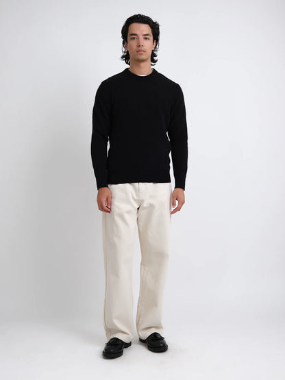 Oliver Spencer | Pull à col rond "Blenheim Overton" - Noir