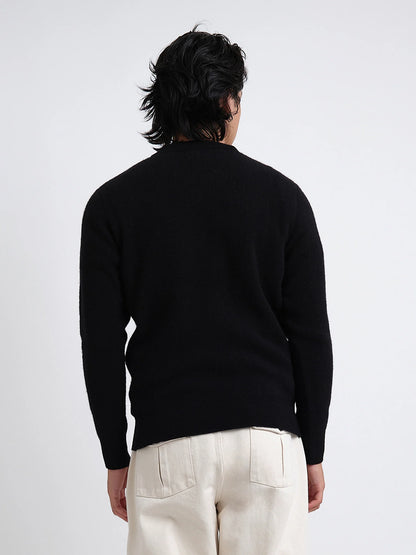 Oliver Spencer | Pull à col rond "Blenheim Overton" - Noir