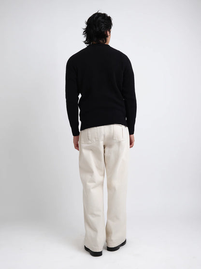 Oliver Spencer | Pull à col rond "Blenheim Overton" - Noir