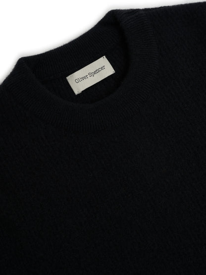Oliver Spencer | Pull à col rond "Blenheim Overton" - Noir