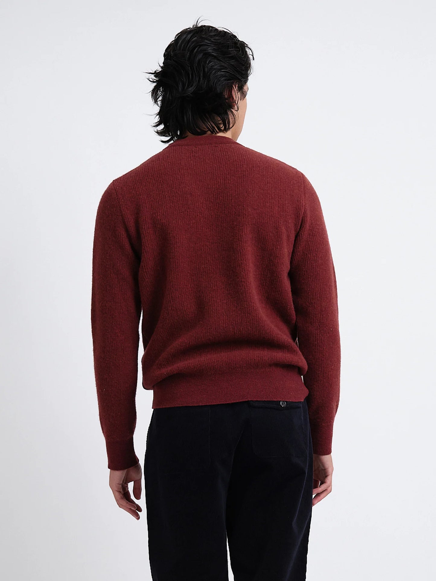 Oliver Spencer | Pull à col rond "Blenheim Overton" - Rouge