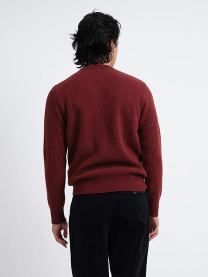 Oliver Spencer | Pull à col rond "Blenheim Overton" - Rouge