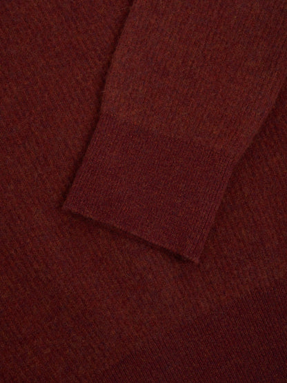 Oliver Spencer | Pull à col rond "Blenheim Overton" - Rouge