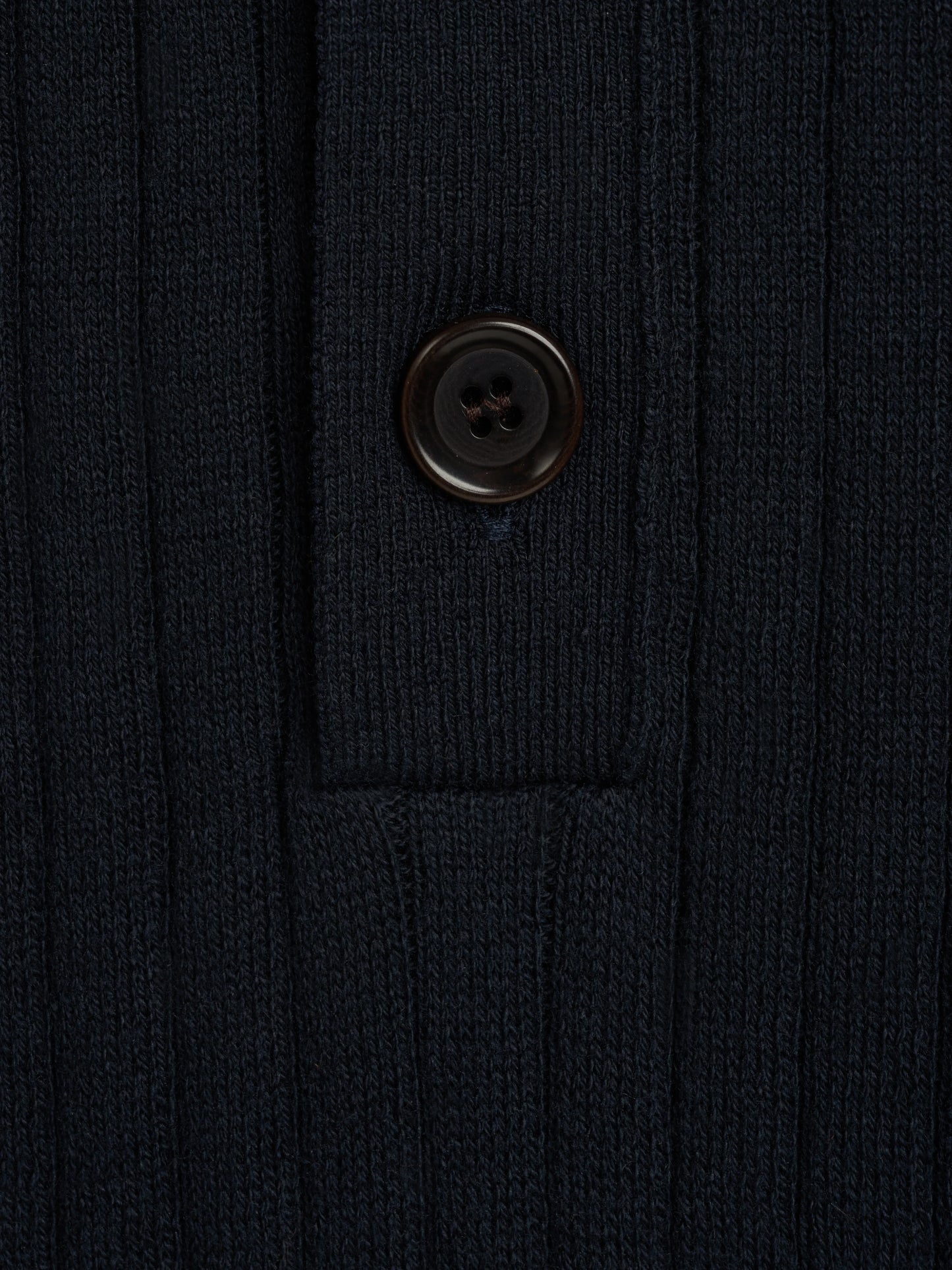 Oliver Spencer | Polo en tricot "Pablo" - Bleu marin Eversley