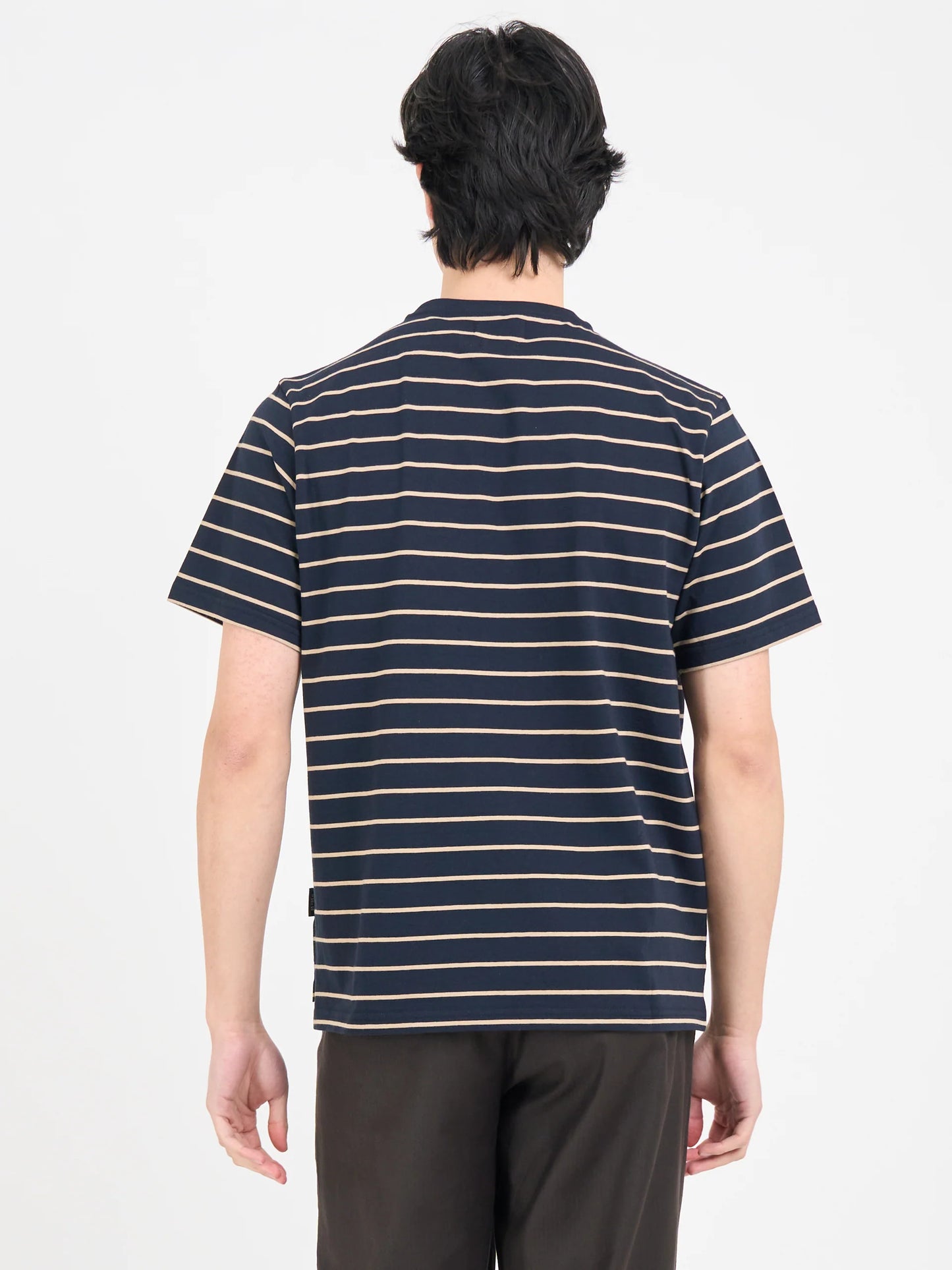 Oliver Spencer | T-shirt rayé "Box" - Noir
