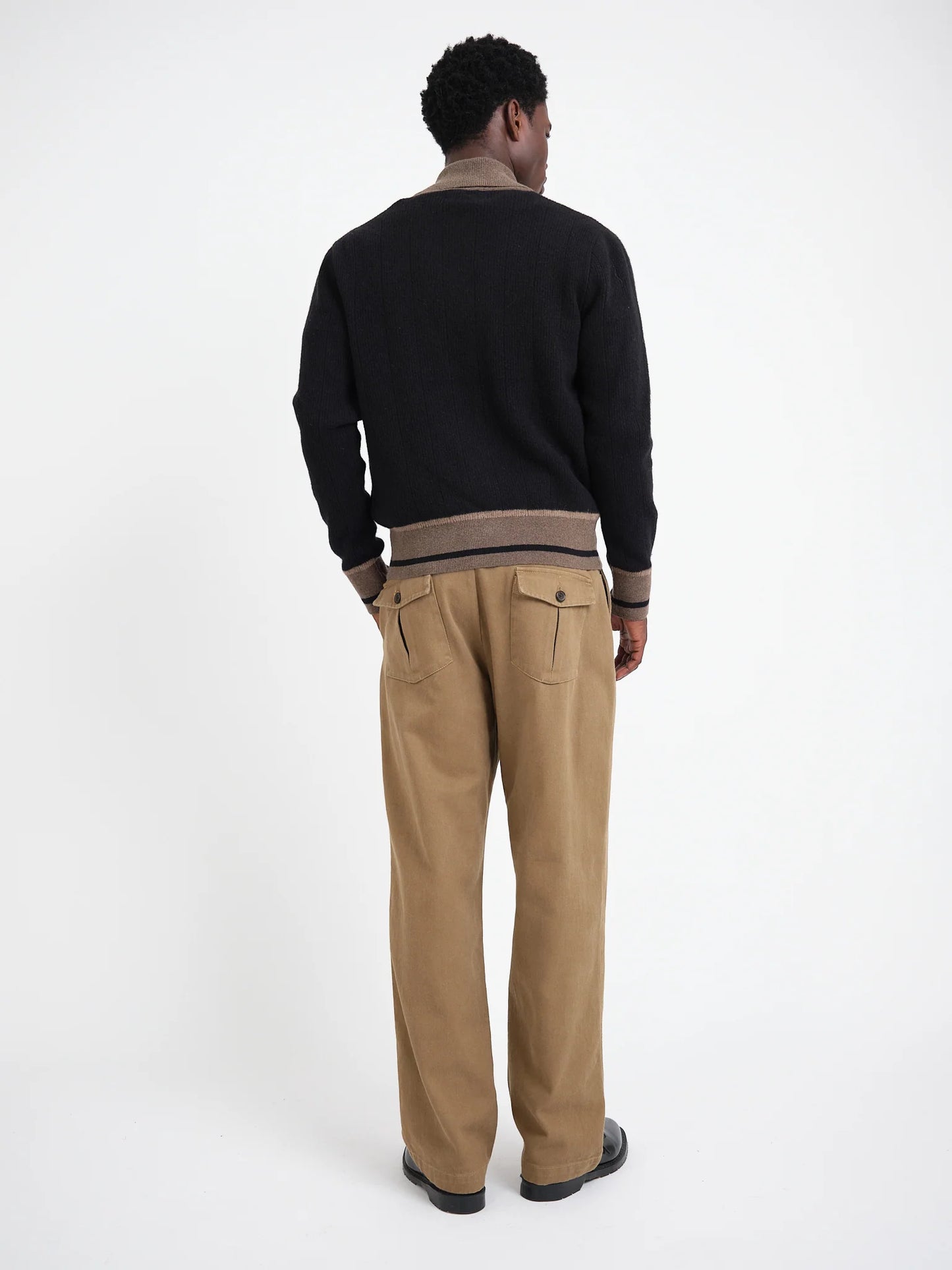Oliver Spencer | Cardigan en tricot "Britten" - Noir