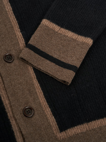 Oliver Spencer | Cardigan en tricot "Britten" - Noir