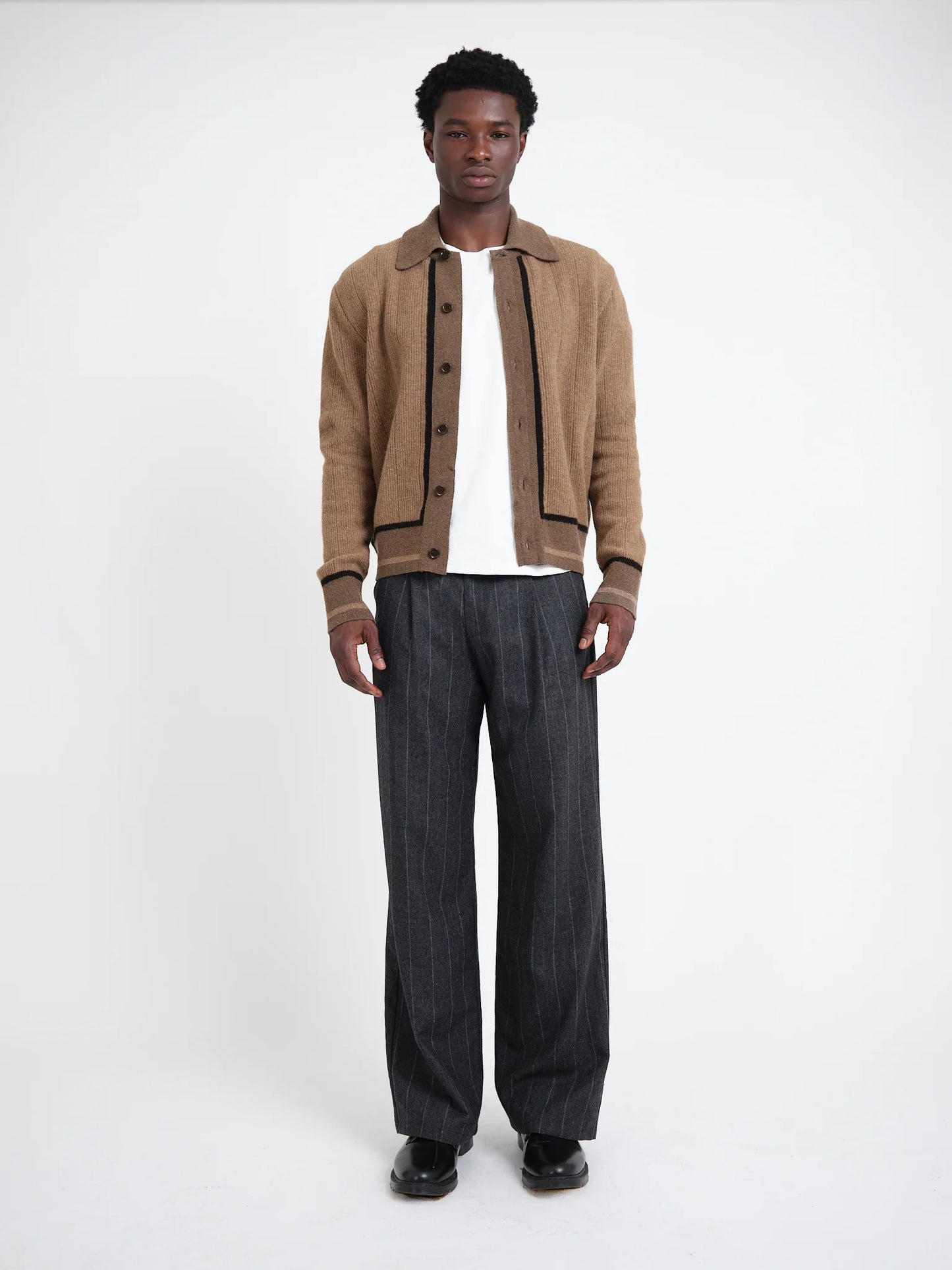 Oliver Spencer | Cardigan en tricot "Britten" - Beige