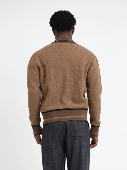 Oliver Spencer | Cardigan en tricot "Britten" - Beige