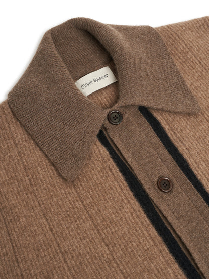 Oliver Spencer | Cardigan en tricot "Britten" - Beige