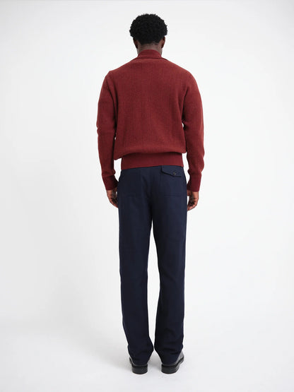 Oliver Spencer | Cardigan en tricot "Britten" - Rouge