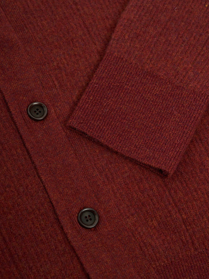 Oliver Spencer | Cardigan en tricot "Britten" - Rouge