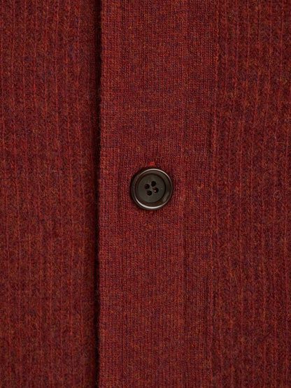 Oliver Spencer | Cardigan en tricot "Britten" - Rouge