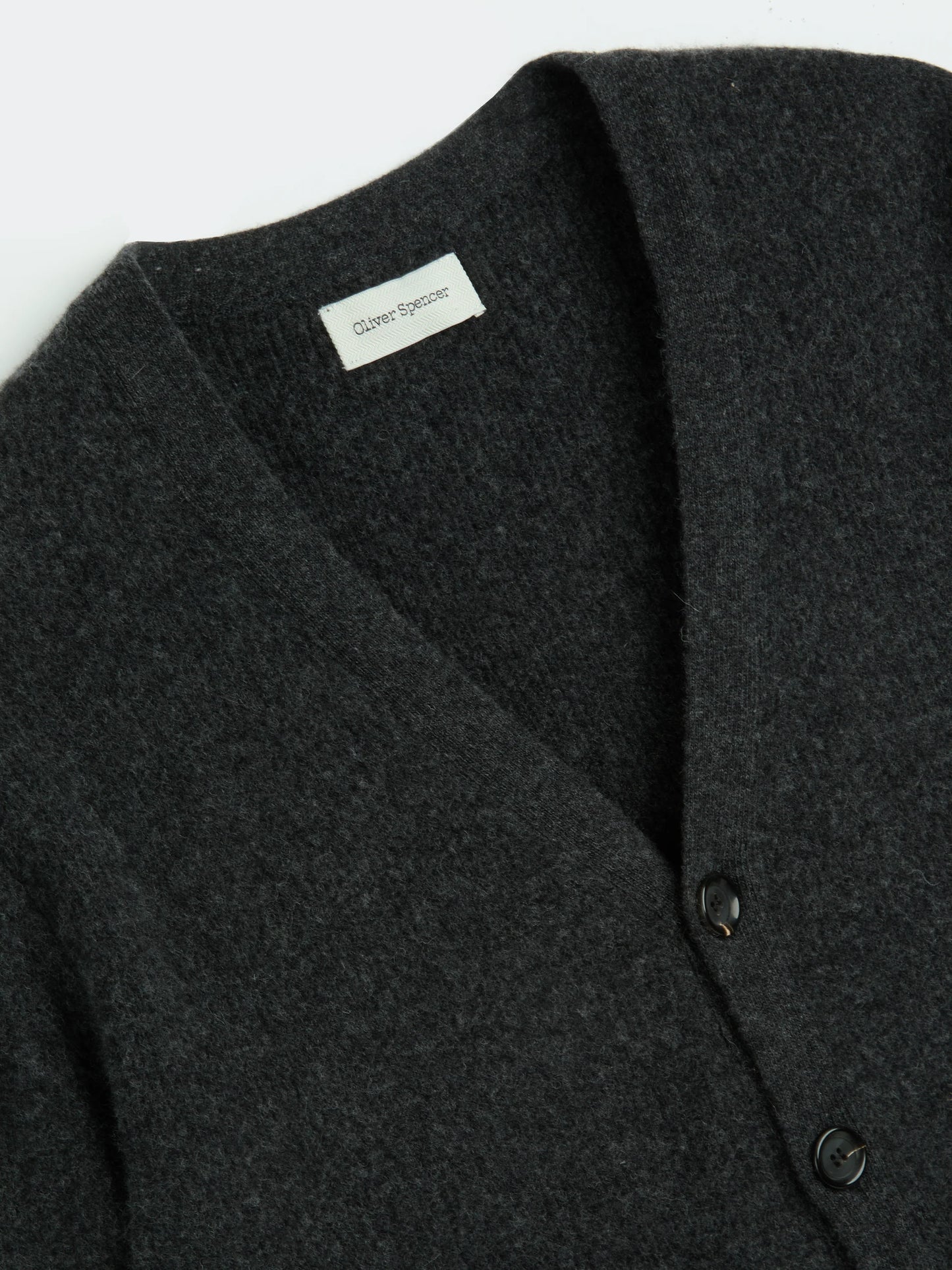 Oliver Spencer | Cardigan Caradale Hartwell - Charbon