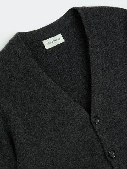 Oliver Spencer | Cardigan Caradale Hartwell - Charbon