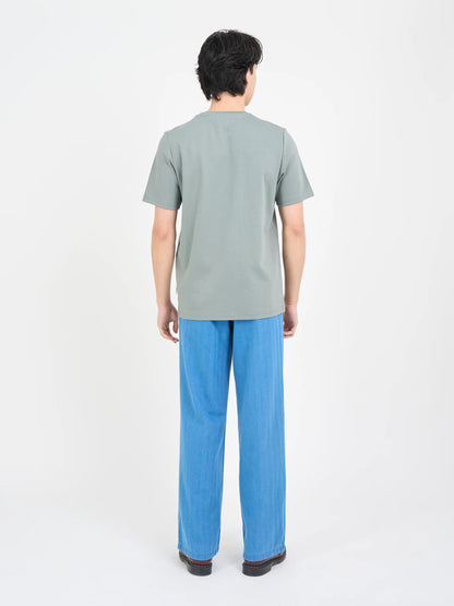 OLIVER SPENCER | T-Shirt "Tavistock" - Vert sauge