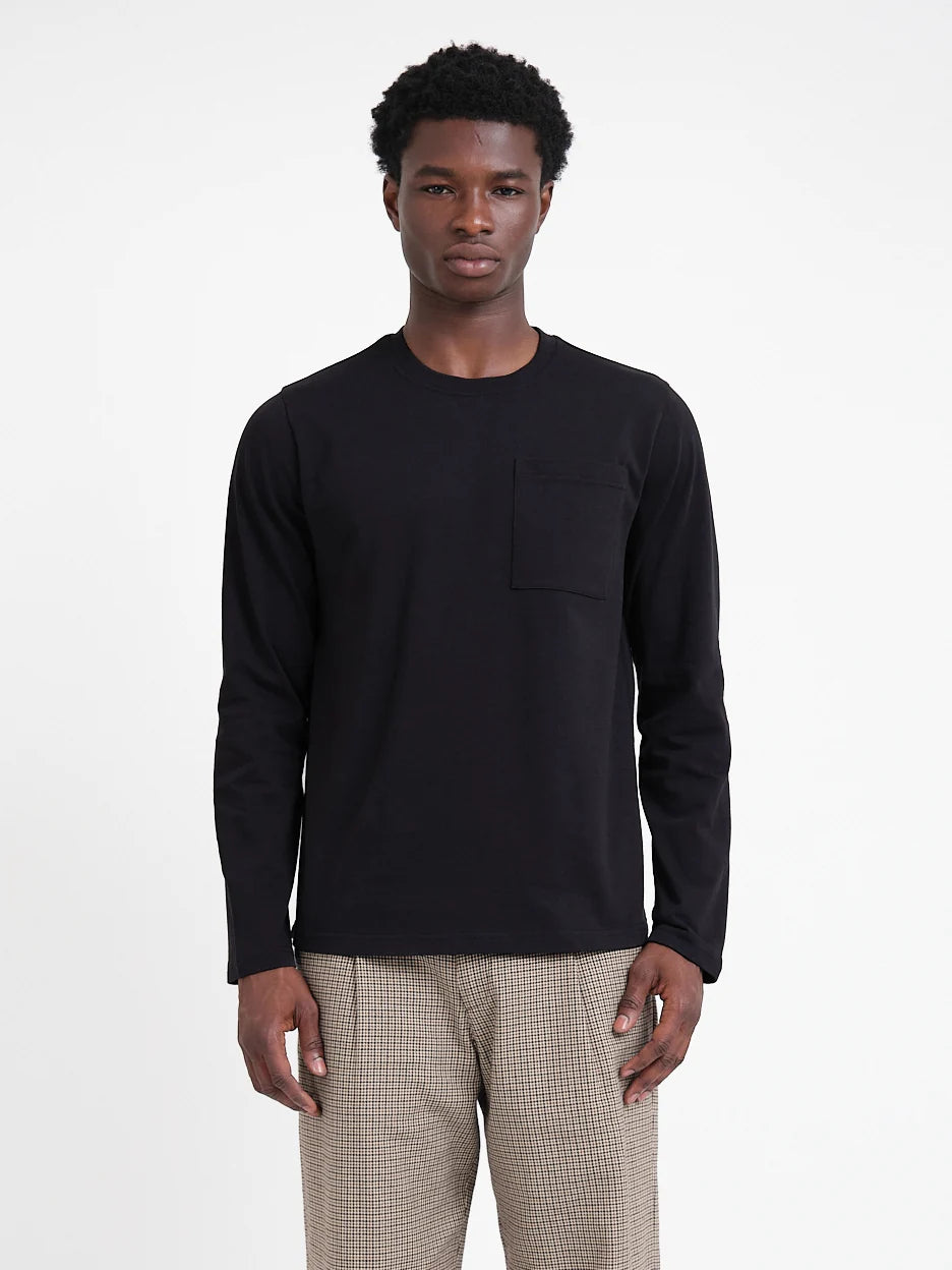 Oliver Spencer | T-Shirt à manches longues "Parton" - Noir