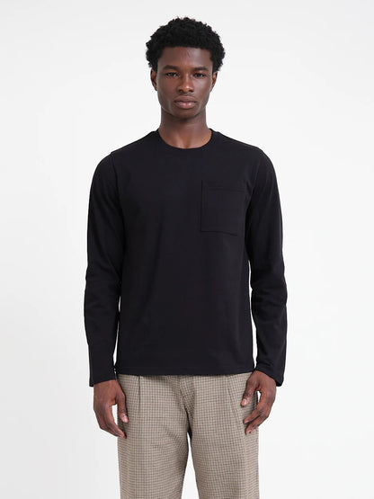 Oliver Spencer | T-Shirt à manches longues "Parton" - Noir
