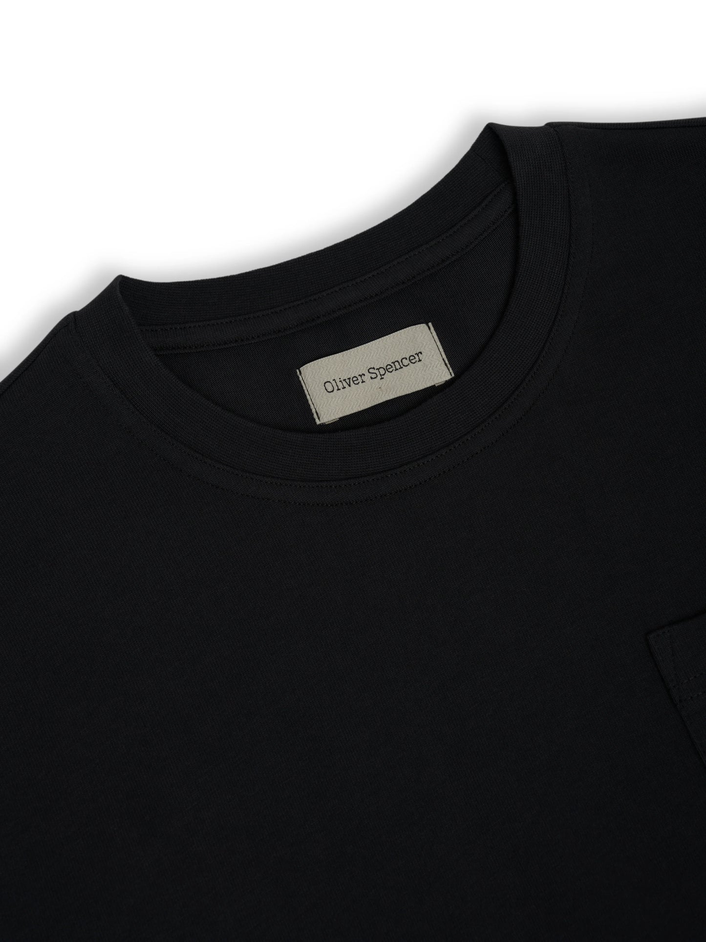 Oliver Spencer | T-Shirt à manches longues "Parton" - Noir