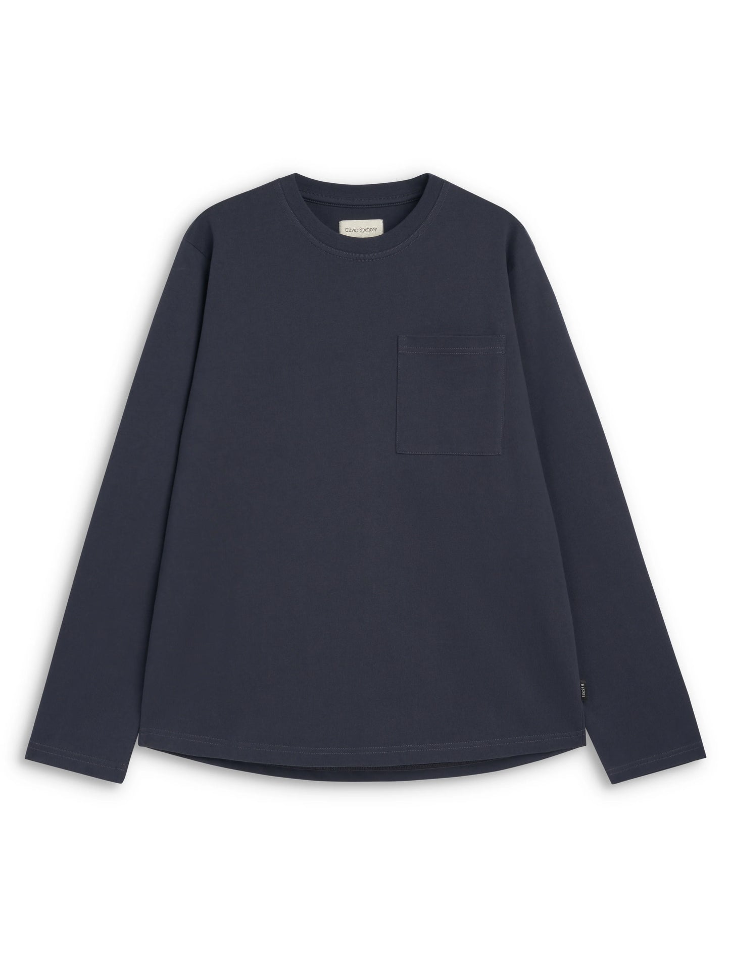 Oliver Spencer | T-Shirt à manches longues "Parton" - Bleu marin