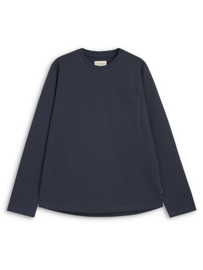 Oliver Spencer | T-Shirt à manches longues "Parton" - Bleu marin