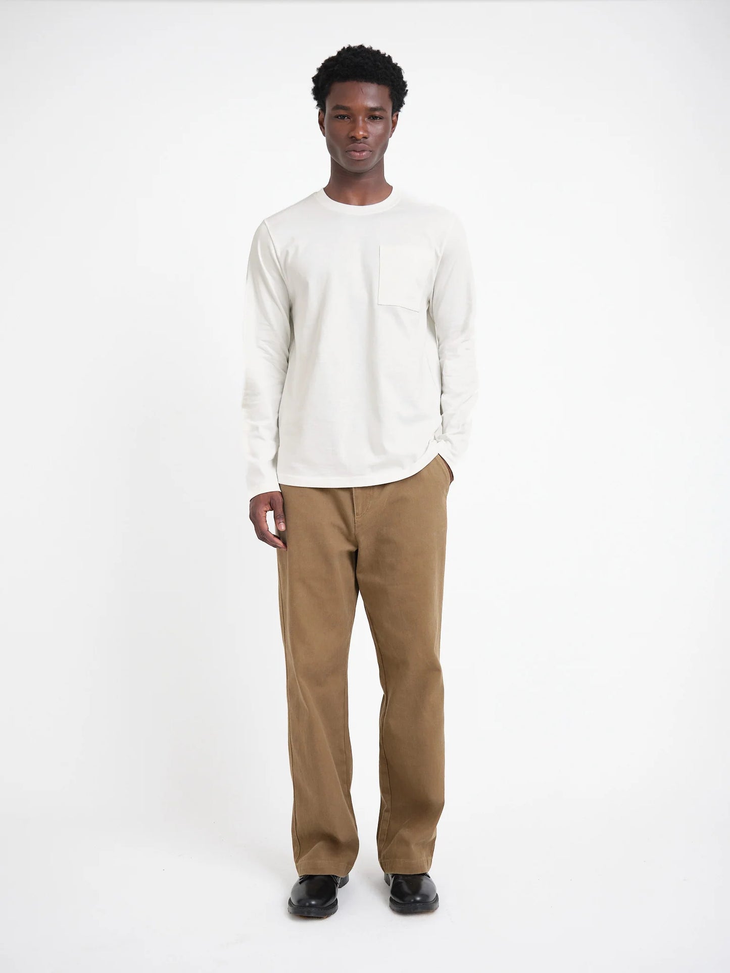 Oliver Spencer | T-Shirt à manches longues "Parton" - Blanc