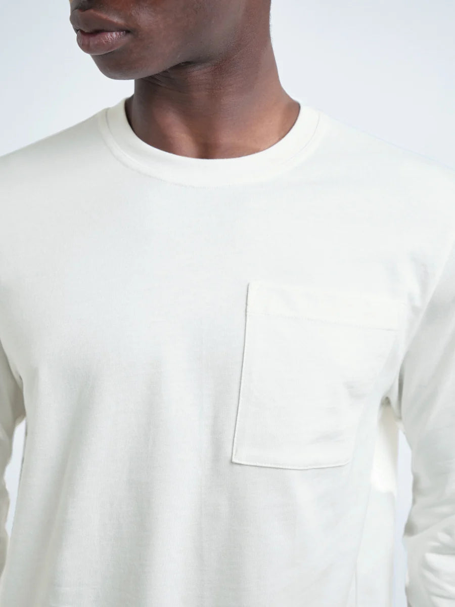 Oliver Spencer | T-Shirt à manches longues "Parton" - Blanc