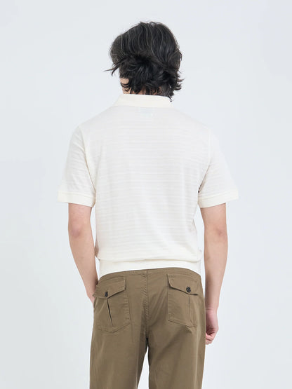 Oliver Spencer | Polo "Glendale" - Blanc cassé